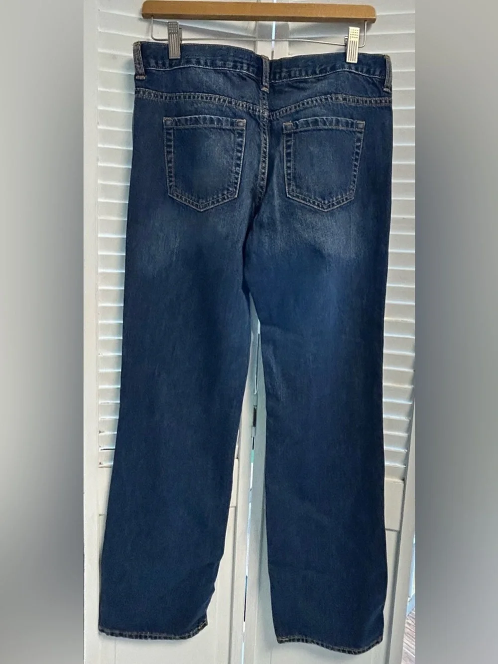 Boys Size 14H 14 husky NWT Old Navy straight leg blue jeans Dark Stone